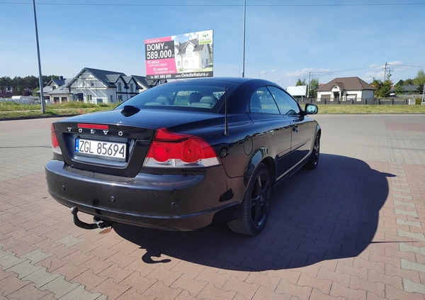 Volvo C70 cena 29500 przebieg: 220000, rok produkcji 2009 z Szczecin małe 379